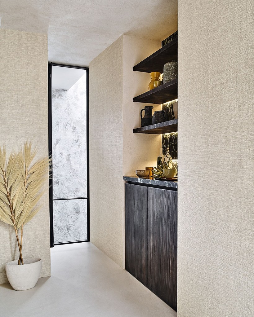 Papel Pintado Golfe Du Bengale Texturas Tela para Hoteles y Casas de Lujo