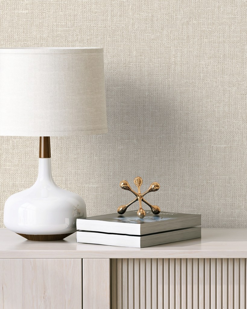 Papel Pintado Yute Beige 271